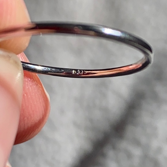 SS925 Silver Stacking Band - Picture 3 of 3